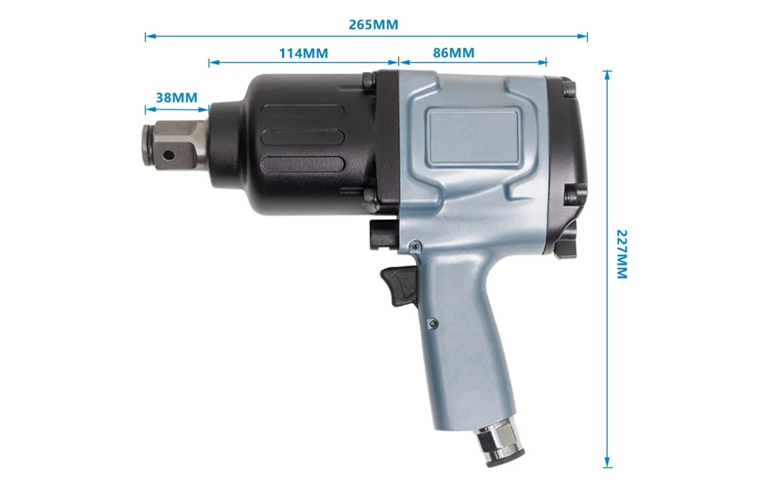 1 Inch Air Impact Wrench Gun High Efficiency 0