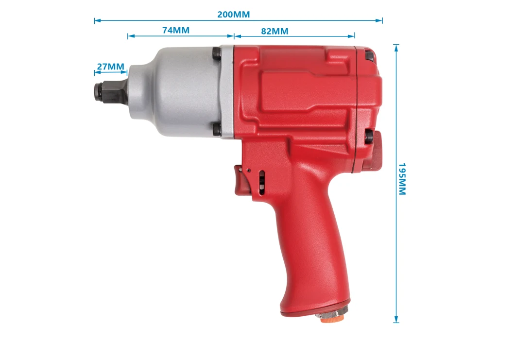 Fast Speed 1/2 Inch Pneumatic Impact Gun 1