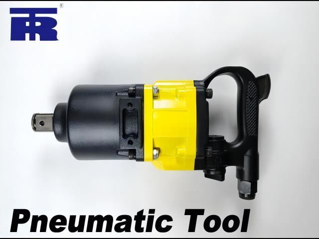 Pneumatic Cordless 1 Inch Air Impact Wrench Neutral White Boxes Brown Cartons