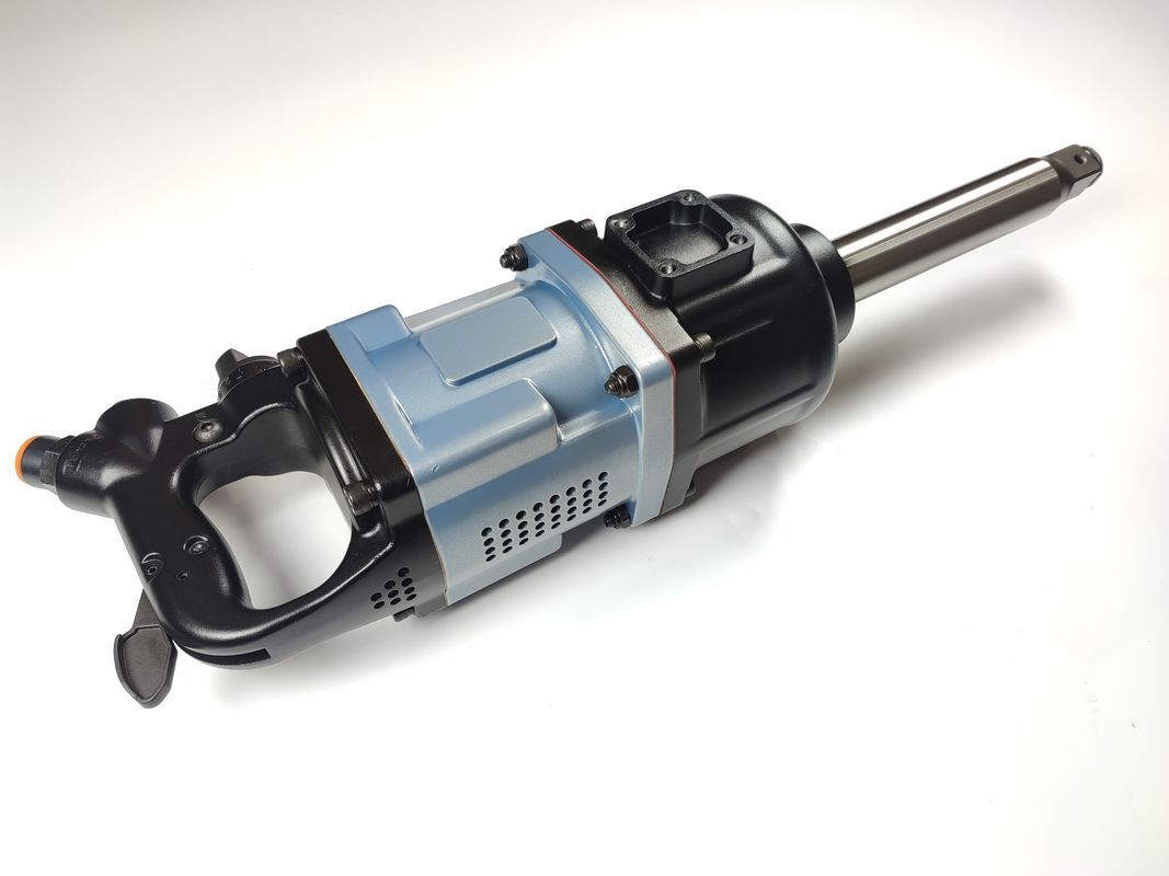 Ergonomic 8 Inch Length Composite Air Impact Wrench 1 Inch Drive Size
