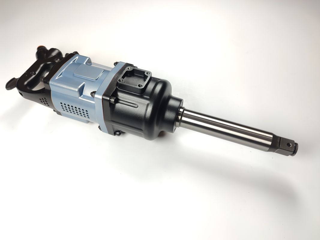 Ergonomic 8 Inch Length Composite Air Impact Wrench 1 Inch Drive Size