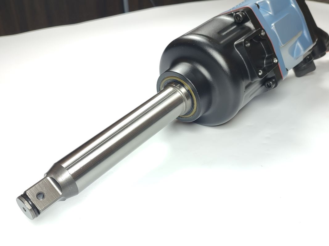 Ergonomic 8 Inch Length Composite Air Impact Wrench 1 Inch Drive Size