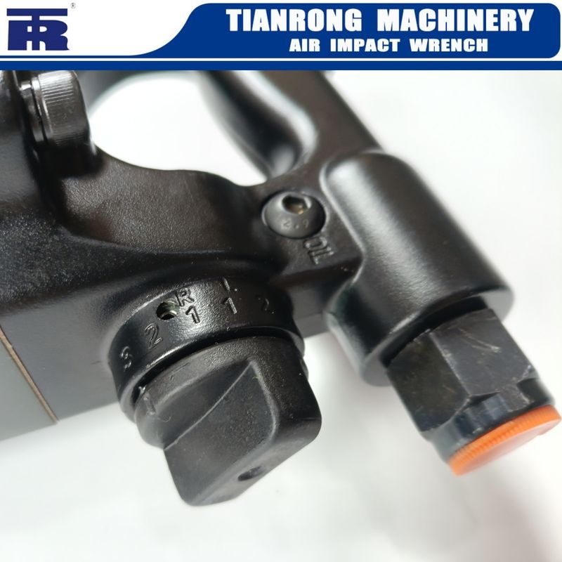 Lightweight 1 Inch Impact Wrench Twin Hammer 3500nm Max Torque 6/8 Inch Anvil Length
