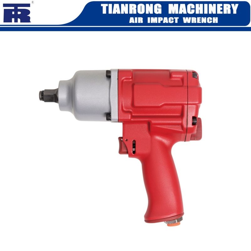Lightweight 1/2 Inch Air Inlet Small Impact Gun 3/8 Inch Min Hose Size